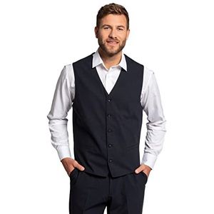 JP 1880 Herenkleding Big & Tall Plus Size L-8XL pak vest, FLEXNAMIC® 705621, marineblauw, 58 Short