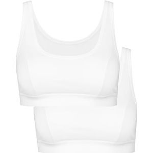 Bustier - Wit - Single-Jersey - Licht Gewatteerd