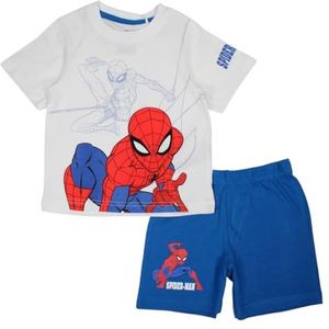 Disney Spiderman jongensset, blauw, 8 jaar (2 stuks) uniseks kinderen, Blauw, 8 Jaar