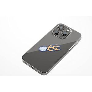 Questo Casa, Digitaal bedrukte hoes, compatibel met iPhone 14 Pro Max, telefoonhoes, beschermhoes, schokbestendig, siliconen, flexibel, transparant