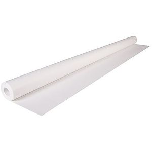Clairefontaine - Ref 495701C - Kraft papierrol (Single Roll) - 25 x 1m formaat, 60gsm papier, zuurvrij, pH neutraal - Geschikt voor schilderen & tekenen - Wit