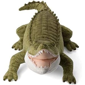 WWF Plüsch WWF00925, WWF krokodil (90 cm), realistisch, super zacht, levensecht vormgegeven pluche dier om te knuffelen en te liefden, handwas mogelijk