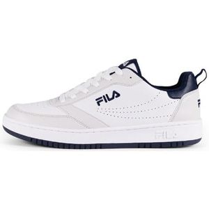 FILA Rega Sneakers voor heren, Wit Fila Navy, 43 EU Breed