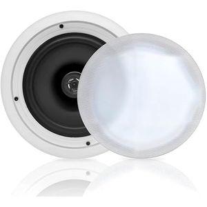 Pyle Luidsprekers - Plafondluidsprekers- Wandluidsprekers -Plafondspeakers - Inbouwluidsprekers voor Thuis - 2-Weg Midbass Woofer Luidsprekers – Set van 2 Speakers - 250 Watt