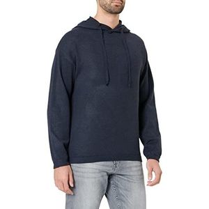 TOM TAILOR Denim Uomini Gebreide hoodie 1032314, 10668 - Sky Captain Blue, M