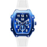 Ice-Watch - ICE boliday White blue - Blauw herenhorloge met siliconen band - 023313 (Medium)