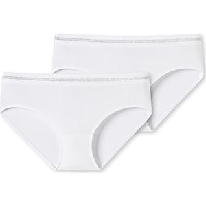 Schiesser Meisjesslipje onderbroeken ondergoed, wit, 164 cm