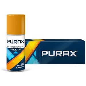 Purax Antitranspirant Roll On Extra Strong 50 ml, fraîcheur durable et fiabilité
