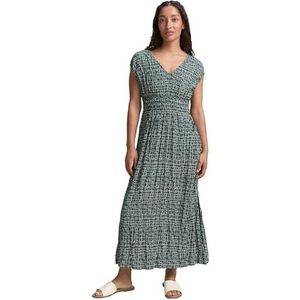 TOM TAILOR Damesjurk, 38116 - Abstract Tel Green Grid Design, 32