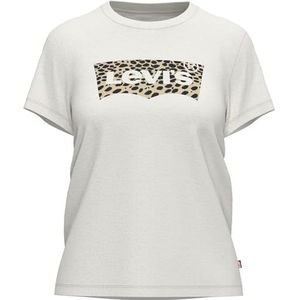 Levi's The Perfect Tee t-shirt dames, Bw Leopard Cloud Dan, XXS