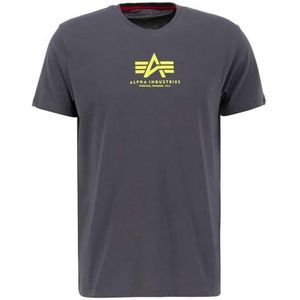 Alpha Industries - Basic T ML - T-shirt - Zwart - 100% Katoen