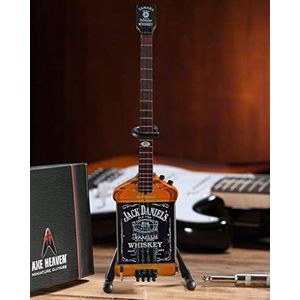 Michael Anthony Van Halen Jack Daniels Mini Bass Guitar Replica Collectible