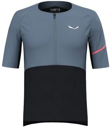 Salewa - Vento Am Hz - T-shirt - Heren - Hybride - Merinowol en Durastretch