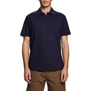 ESPRIT Collection Poloshirt voor heren, 053EO2K303, maat 400/marineblauw, maat S, 400/marineblauw, S