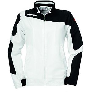 Kempa Damesjas Tribute Web Women, wit/zwart, L