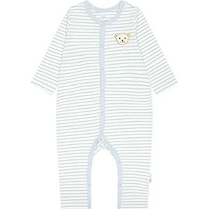 Steiff Uniseks basic baby-pyjama voor peuters, Celestial Blue, 56 cm