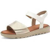 Jana - Platte Damessandalen - Meerkleurig - Veganistisch - Klittenbandsluiting