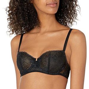 Chantelle Dames halve cup beha Day to Night Lace Unlined Demi, zwart, 90D, zwart., 90D