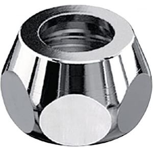 Schell 265000699 knelschroefverbinding compleet 3/8 inch x 10 mm, chroom