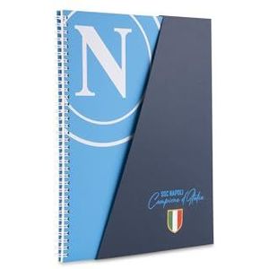 Colourbook Napoli notitieboek, A4, met gaten en microperforatie, 160 pagina's, 70 g/m², Rigo 1R