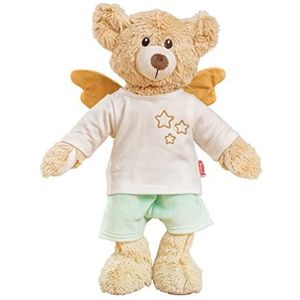 Heless 7 - Knuffel teddybeer Hope met beschermengel outfit, ca. 22 cm hoog teddybeer om aan en uit te kleden, om van te houden en als speelkameraadje