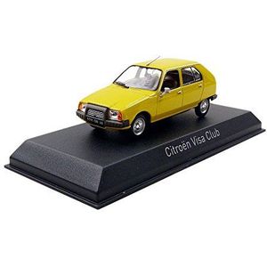 Norev NV150940 Citroen 1979 Visa Club gegoten speelgoed, geel, schaal 1:43