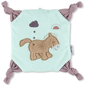 Sterntaler Warmtekussen Pony Pauline, voor baby's vanaf 1 maand, 22 x 22 x 3 cm, meerkleurig