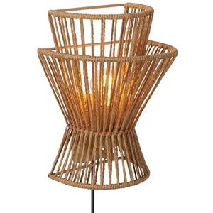 Lucide TASMAN - Wandlamp - 1xE14 - Naturel