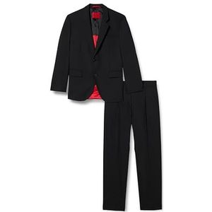 HUGO Kris/Teagan233f1x Suit, zwart 1, 58 heren, Zwart 1, 54