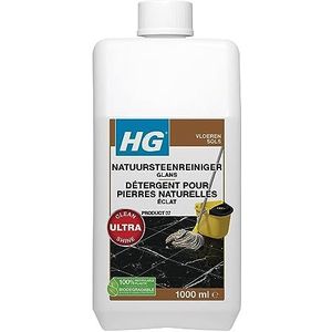 HG Natuursteenreiniger Glans, Product 37, Reiniging & Glans Voor Natuursteen En Marmer. Geconcentreerde Dweilreiniger Met Een Frisse Geur - 1 Liter (221100103)