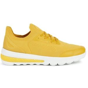 Geox U SPHERICA ACTIF A Sneakers voor heren, geel, 39 EU, geel, 39 EU