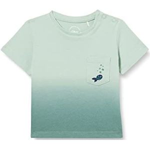 s.Oliver T-shirt met korte mouwen, korte mouw, Blauw groen, 74