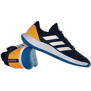 adidas FORCEBOUNCE M, tennisschoenen voor heren, marineblauw/Ftwbla/Turbo, maat 36, Navblu Ftwbla Turbo