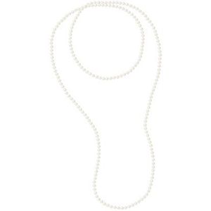 Pearls & Colors Sautoir halsketting - AM17-SC-R56-WH-120