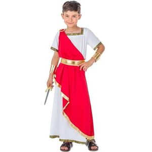 Boland - Romeins kinderkostuum, verkleedkostuum voor themafeesten, Halloween of carnaval, Romeinse keizer Julius