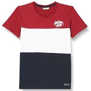 Kaporal Raket T-shirt voor jongens, Bloedrood, 10 Jaar