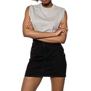 Ivy Revel DE Dames Boxy Top T-Shirt, grijs (Grey Melange 20), L