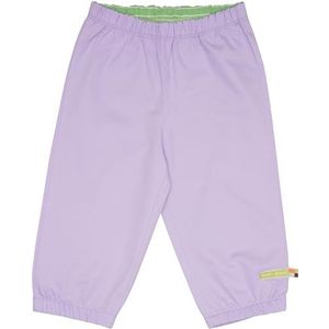 loud + proud Outdoorbroek voor meisjes, van biologisch katoen, GOTS-gecertificeerde broek, lila (lilac), 86-92