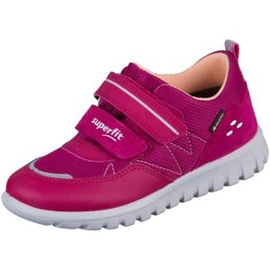 Superfit Sport7 Mini Gore-tex sneakers voor meisjes, Rood Oranje 5000, 23 EU Weit