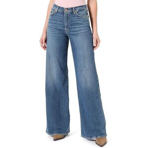 7 For All Mankind Dames Lotta Luxe Vintage Sea Level Jeans, Donkerblauw, 23W