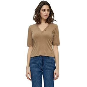 Peppercorn Dames GAI Lace Blouse 1, Winter TWIG Zand, L