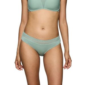 Triumph Dames Feel of Modal Tai Slips, Blauw (Abstinthe), XS