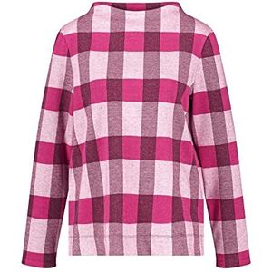 GERRY WEBER Edition Dames 770106-44023 T-shirt, lila/roze/rood/oranje print, 44