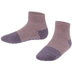 ESPRIT Effect Unisex Kinderen Slofsokken Duurzaam Wol Blauw Grijs Roze dik warm winter antislip huissokken thermo kort zonder patroon 1 Paar