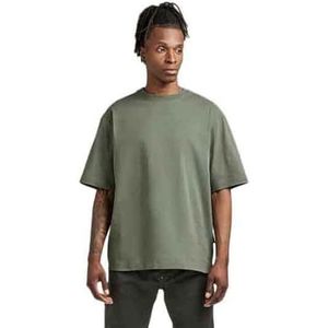G-STAR RAW Heren Utility Mix Boxy r t T-Shirt, Groen (lt Hunter C336-8165), S