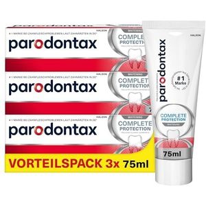 Parodontax - Complete Protection - Tandpasta - 3 x 75 ml - Blanchend