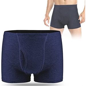 Carer - Incontinentiebroek - Blauw - Boxershort met Absorberend Kussen - 300 ml