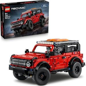 LEGO Technic Ford Bronco SUV Offroad Auto Bouwpakket voor Kinderen – Modelauto Met Openende Deuren, V6-Motor, Ophanging en Besturing – Cadeau Voor Jongens Vanaf 9 Jaar – 42213