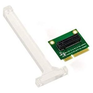 KALEA INFORMATIQUE - Adapter M2 naar MiniPCIe of M.2 naar mSATA - SSD-montagehoek