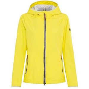 camel active Functionele windbreaker voor dames van gerecycled polyester, geel, 40